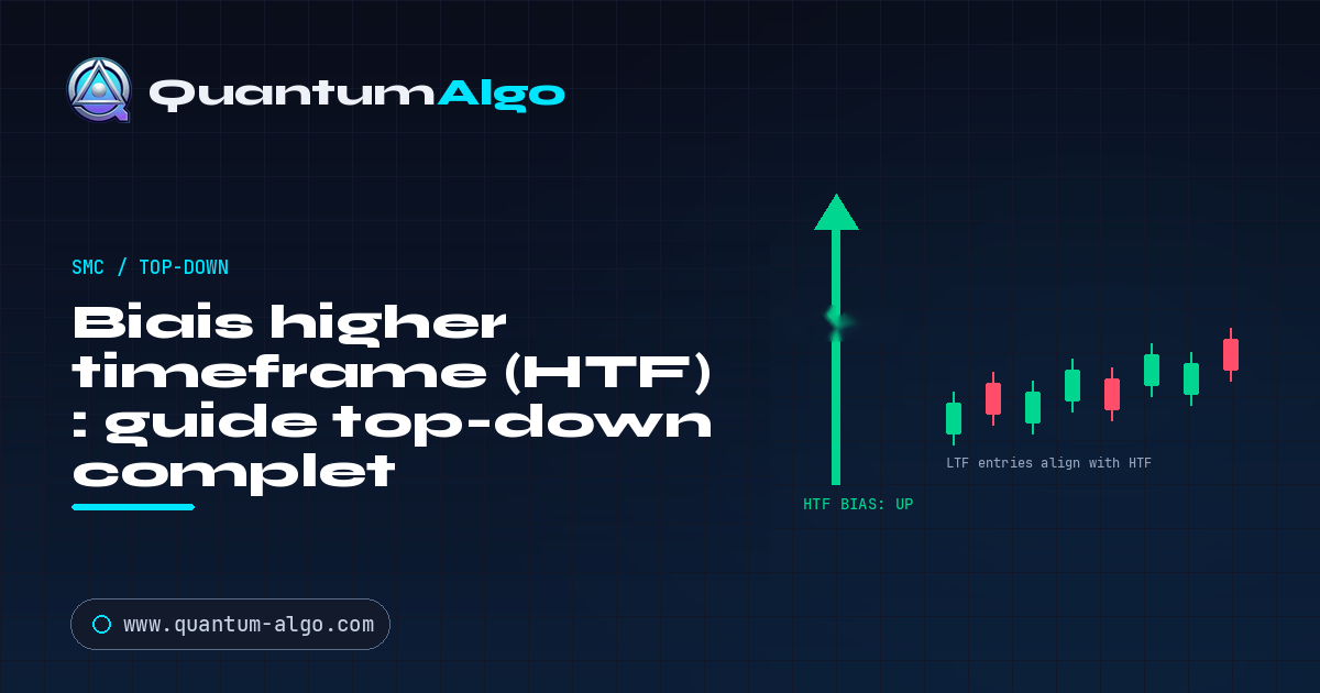 Biais higher timeframe (HTF) : guide top-down complet