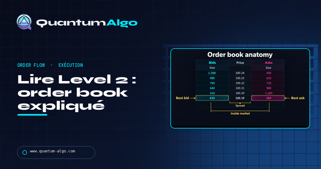 Lire Level 2 : order book et time and sales — Guide premium
