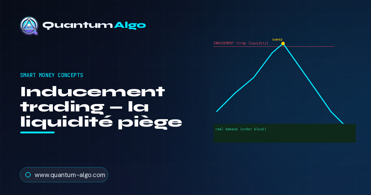 Inducement trading : la liquidité piège avant le vrai mouvement