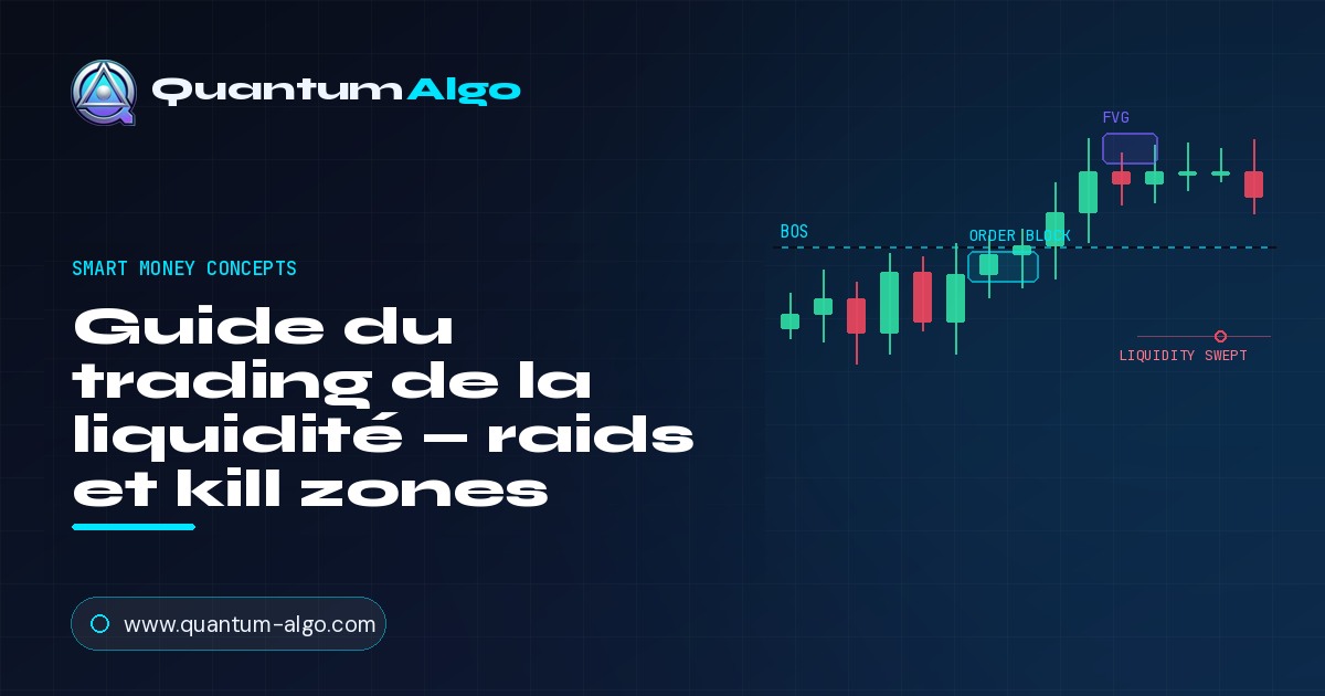 La liquidité en trading : guide complet — Raids & Kill Zones — Guide premium