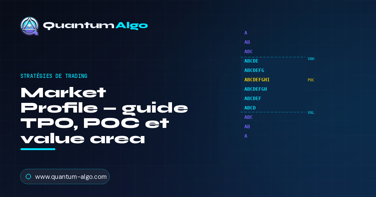 Market Profile Trading : lire l'enchère avec TPO, POC et value