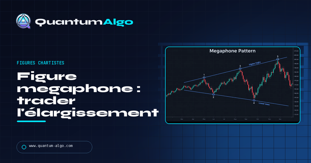 Megaphone pattern : trader la broadening formation — Guide premium