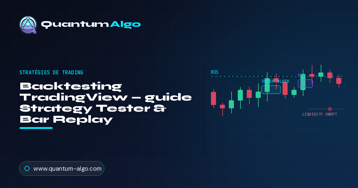 Backtesting TradingView : le guide complet du Strategy Tester