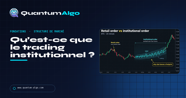 Trading institutionnel : taille, empreintes et usage — Guide premium
