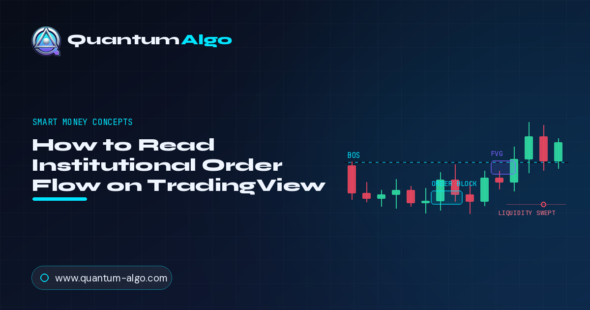 How to Read Institutional Order Flow on TradingView (2026 Guide)