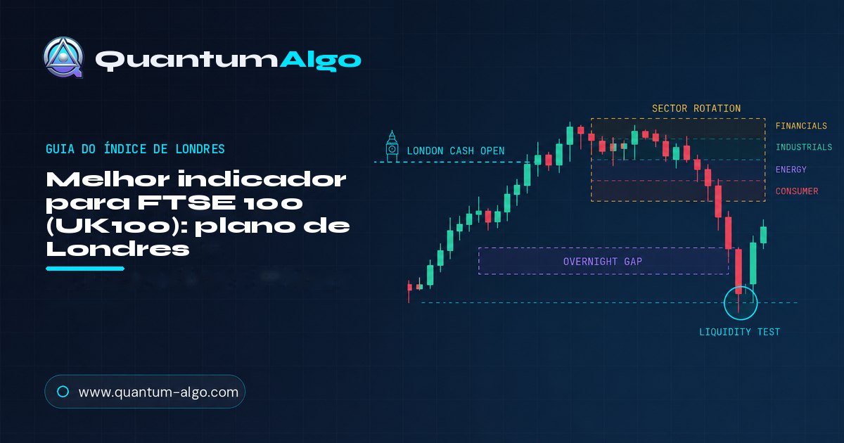 melhor indicador para FTSE 100 — guia do índice de Londres