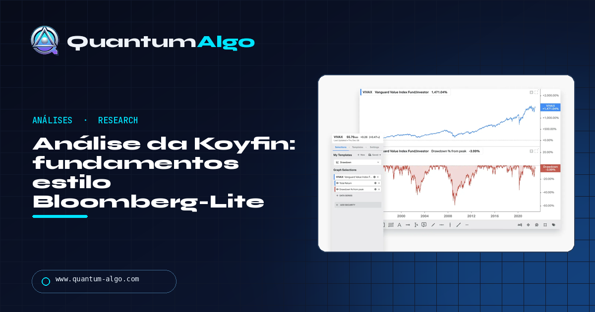 Análise da Koyfin: Bloomberg-Lite para fundamentos — e onde traders ainda devem usar TradingView — guia da Quantum Algo