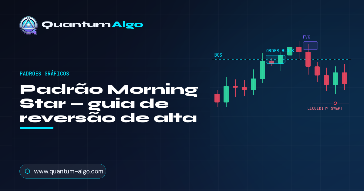 Padrão Morning Star: o guia completo da reversão de alta em três candles