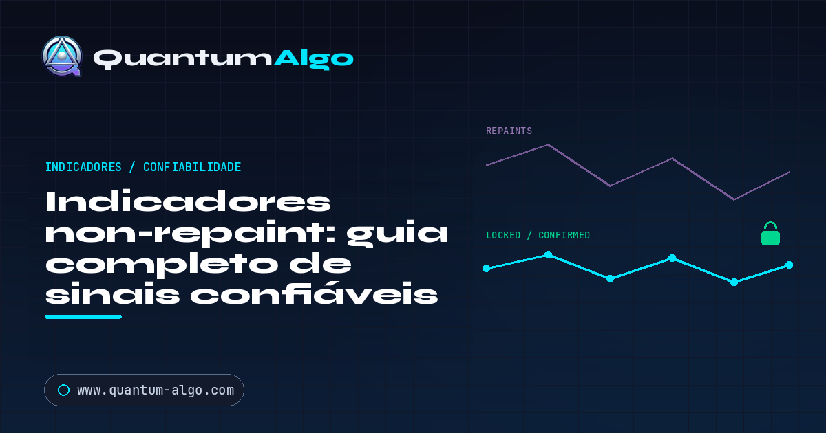 Indicadores non-repaint: o guia completo para sinais confiáveis