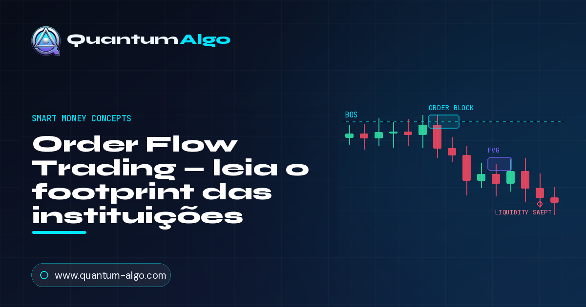 Order flow trading: leia o footprint das instituições