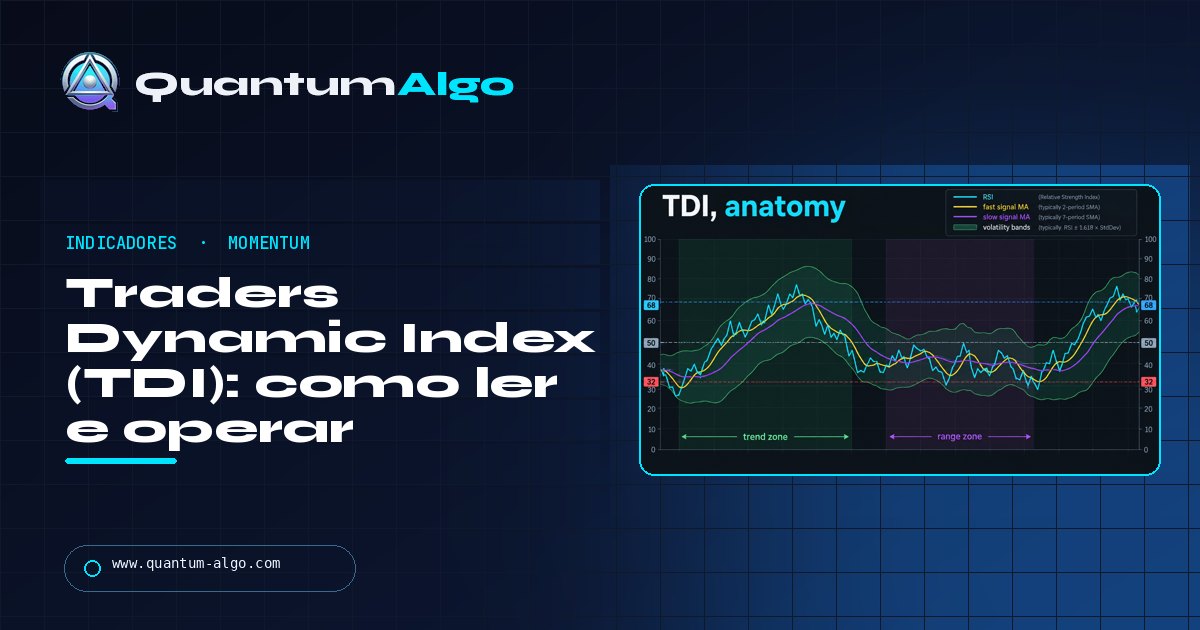 Traders Dynamic Index (TDI): o que é, como ler e a estratégia de trading ideal — guia da Quantum Algo