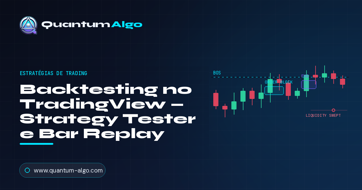 Backtesting no TradingView: o guia completo do Strategy Tester