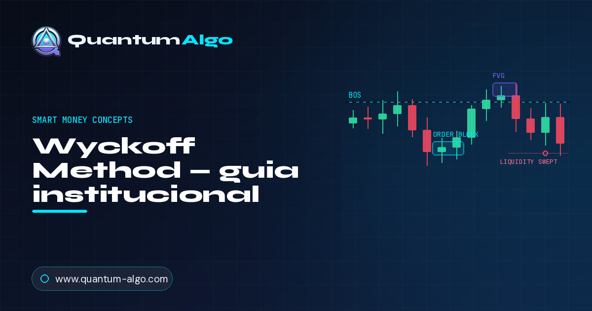 Wyckoff Method: o guia completo da metodologia institucional de mercado