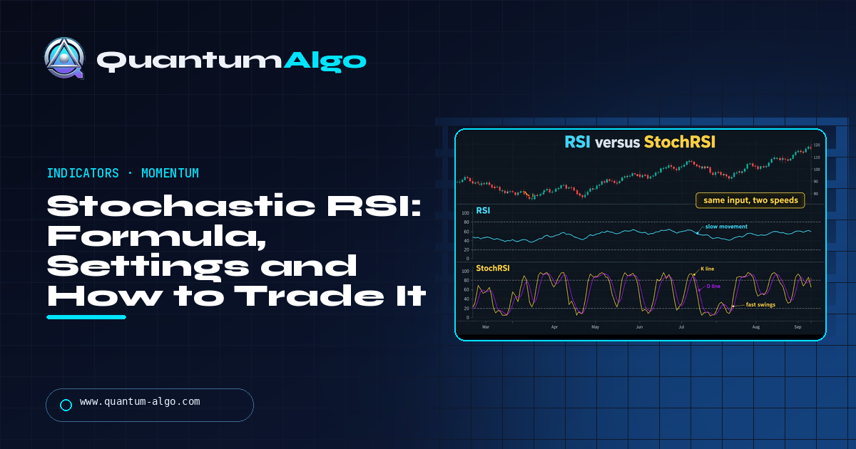 Stochastic RSI: Formula, Settings and How to Trade It Without the Whipsaw — Quantum Algo guide