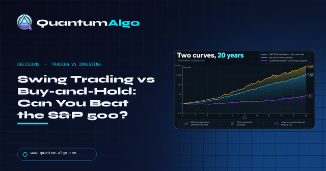 Swing Trading vs Buy-and-Hold: Can Swing Trading Beat the S&P 500? The Honest Arithmetic — Premium Guide