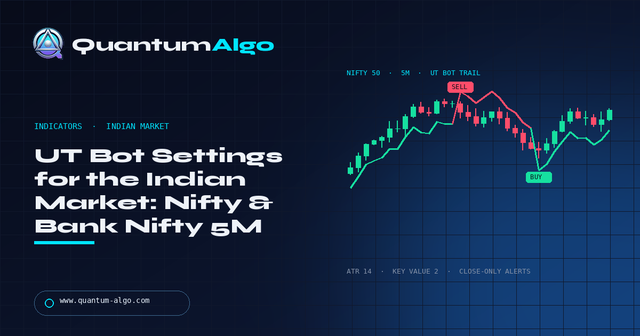 UT Bot Alerts Best Settings for the Indian Market: Nifty & Bank Nifty on the 5-Minute Chart — Premium Guide