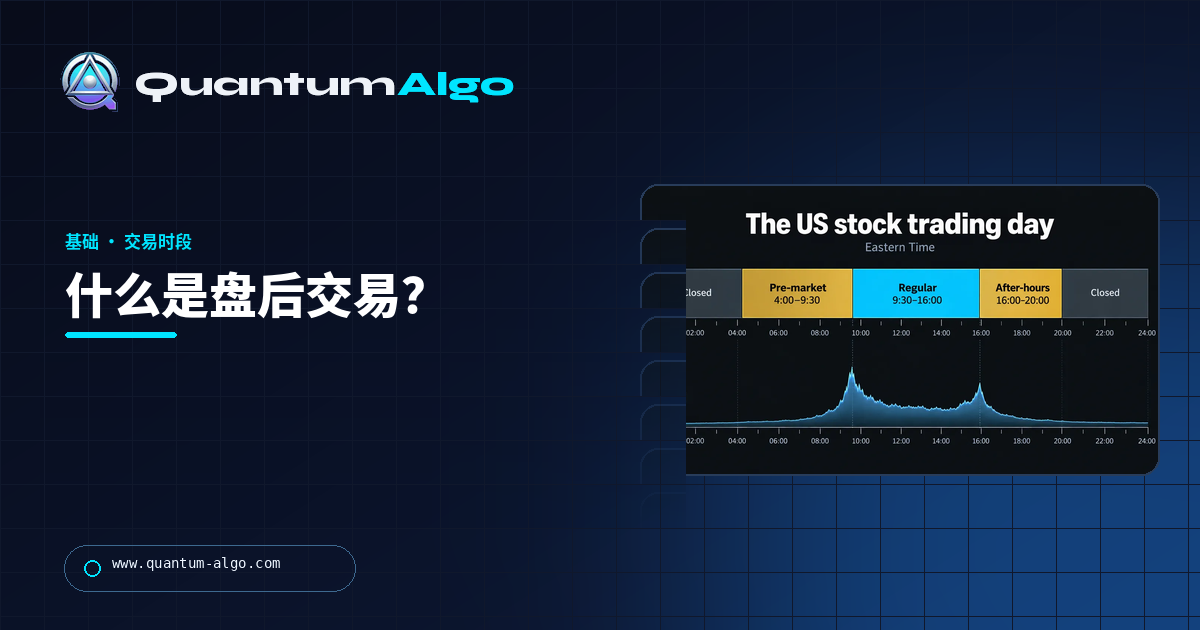 什么是盘后交易？延长交易时段、财报跳空，以及为什么点差才是陷阱——Quantum Algo 指南