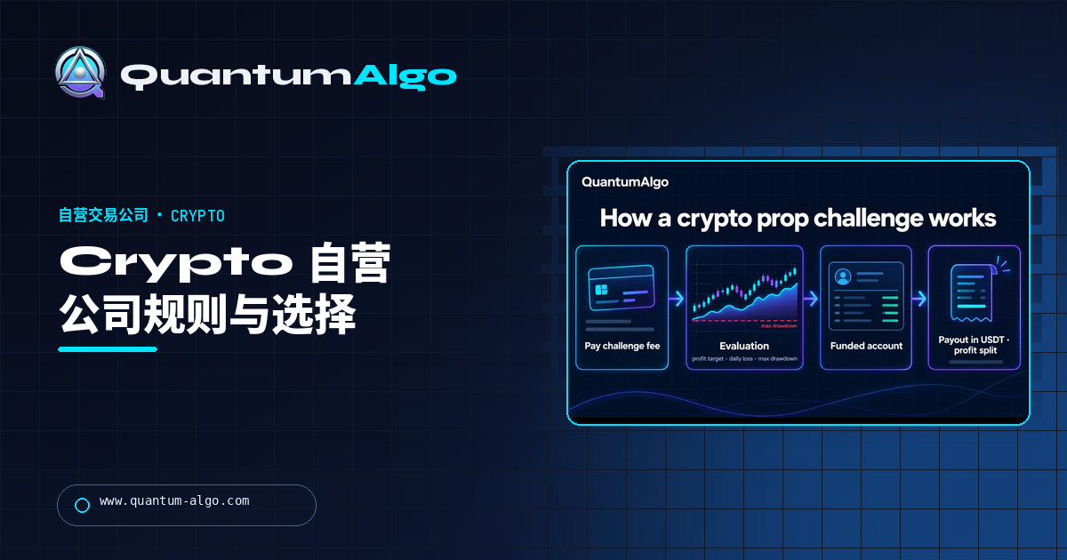 Crypto 自营交易公司:运作方式、公司、规则与选择方法——Quantum Algo 指南