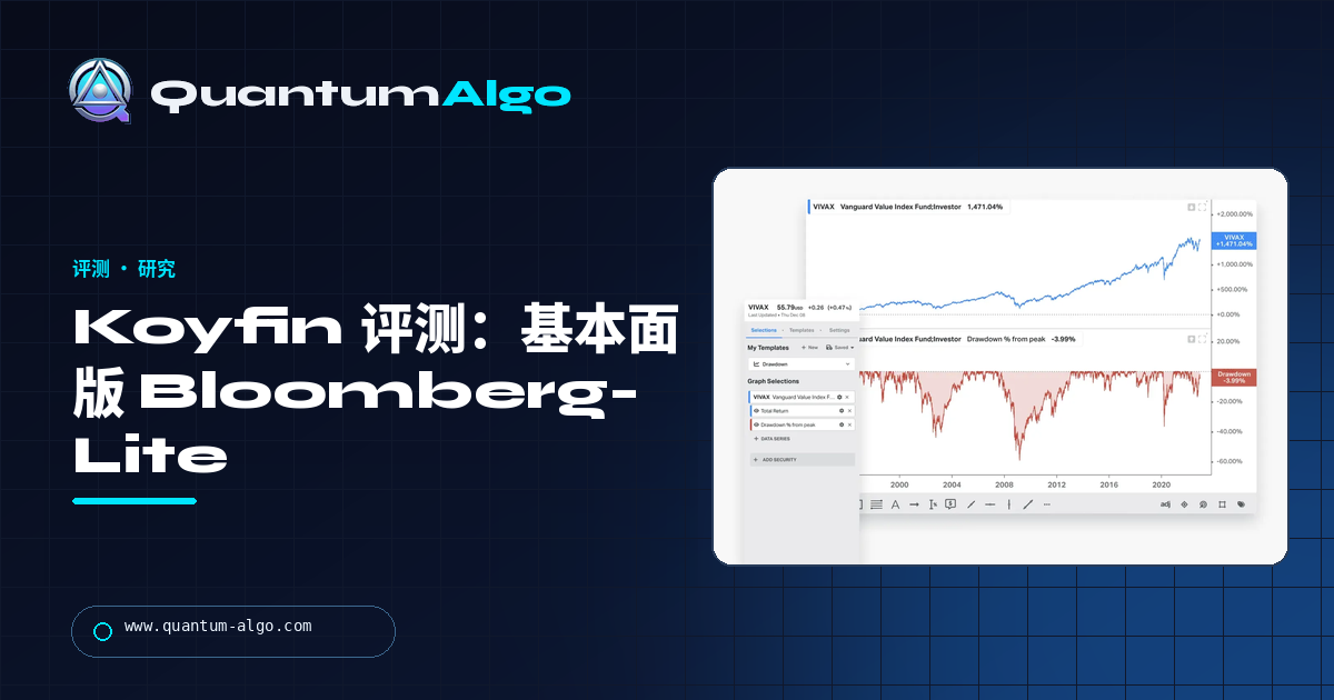 Koyfin 评测:面向基本面的 Bloomberg-Lite,以及交易者仍应使用 TradingView 的地方 — Quantum Algo 指南
