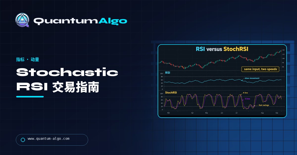 Stochastic RSI：公式、设置，以及如何避免反复假信号地交易它 — Quantum Algo 指南