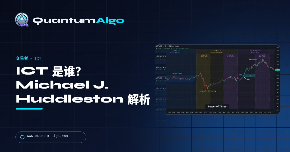 ICT(Michael J. Huddleston)是谁?Killzone、FVG 和 2022 Model 背后的交易者 — Quantum Algo 指南